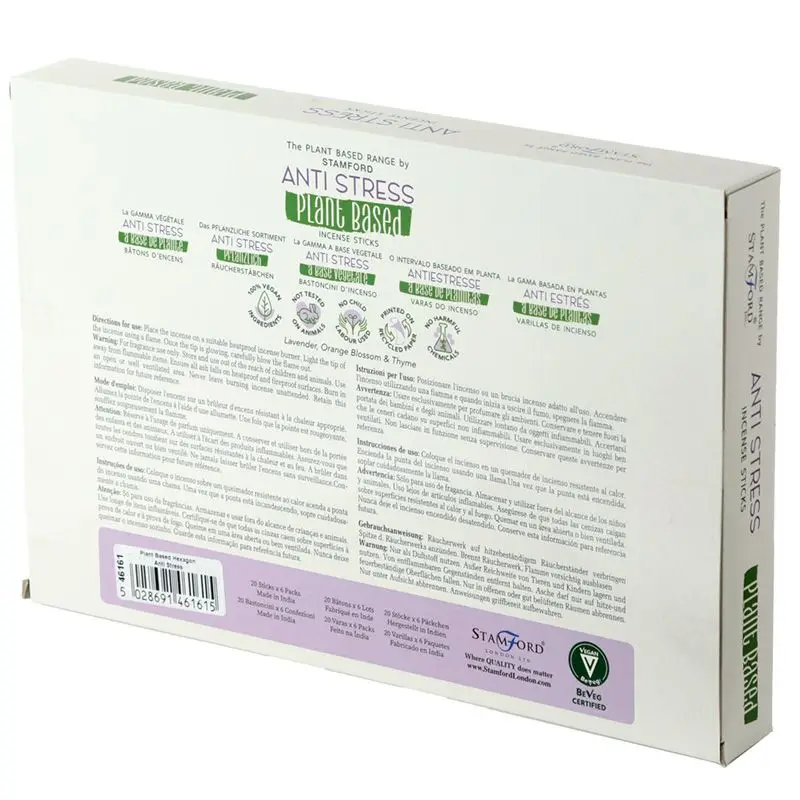 Stamford växtbaserade rökelsepinnar Anti Stress - produktbild 3