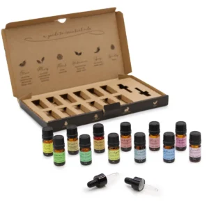 Startpaket med eteriska oljor för aromaterapi, 12 x 5 ml - produktbild 8