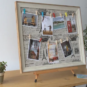 Stor gör-det-själv fotofotoram med klämmor Paris - produktbild 4