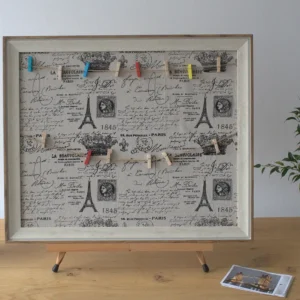 Stor gör-det-själv fotofotoram med klämmor Paris - produktbild 5