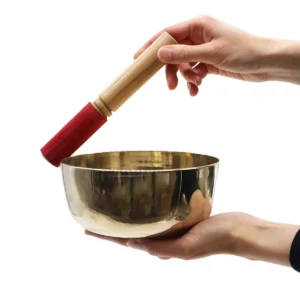 Stor klangskål i mässing 17 cm - produktbild 2