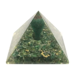 Stor orgonitpyramid 70 mm med ängelmotiv - produktbild 2