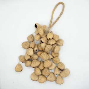 Stor Pangi-fröskalsskakare i naturmaterial (50 skal) - produktbild 4