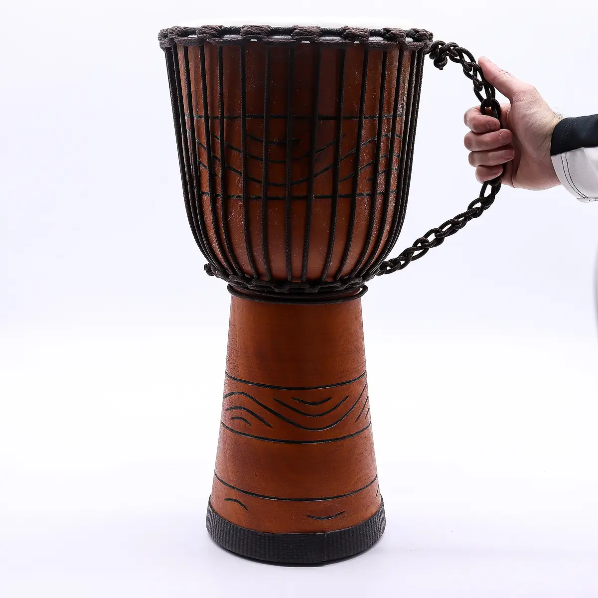 Stor professionell djembe-trumma Freedom Rhythm 50 cm höjd, 22 cm trumhuvud - produktbild 3