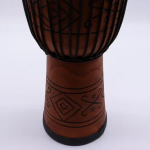 Stor professionell djembe-trumma Soul Sound låg ton 50 cm höjd 22 cm trumhuvud - produktbild 5