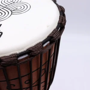 Stor professionell djembe-trumma Soul Sound låg ton 50 cm höjd 22 cm trumhuvud - produktbild 6