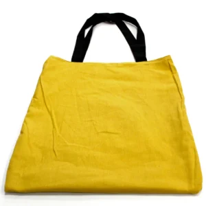 Stor vändbar bomullskasse 38x42 cm med två motiv - produktbild 4