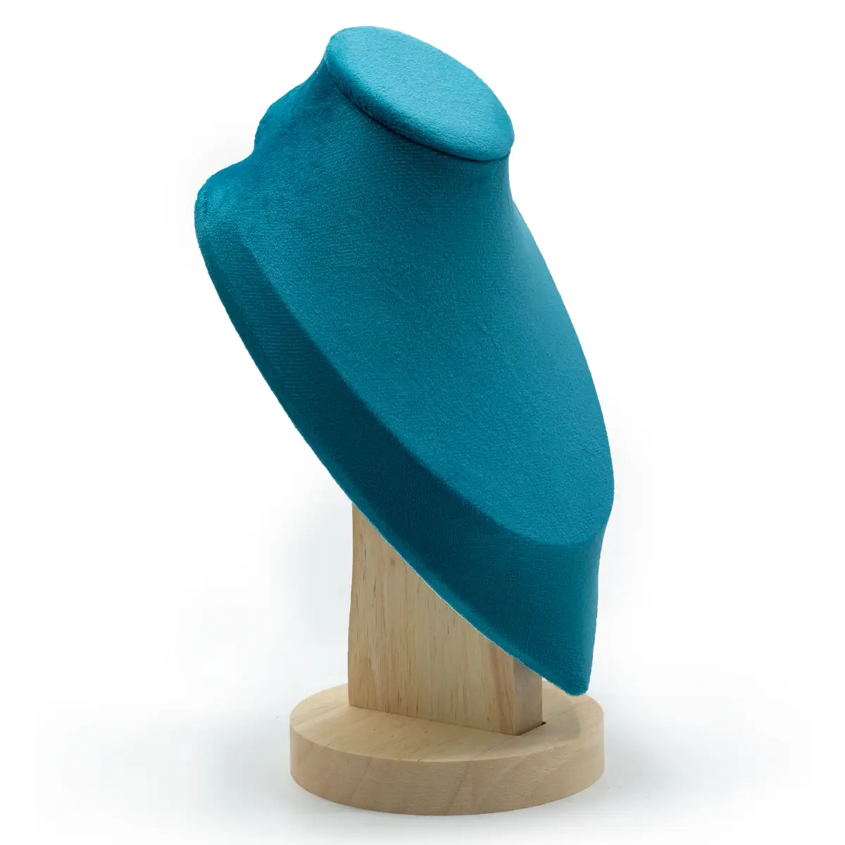 Stort smyckesställ i sammet 26x18 cm - produktbild 4