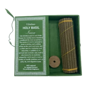 Sughandit Dhoop Rökelsepresentset med Helig Basilika - produktbild 3