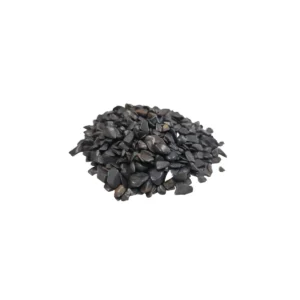 Svart turmalin ädelstensflis bulk 1 kg - produktbild 2