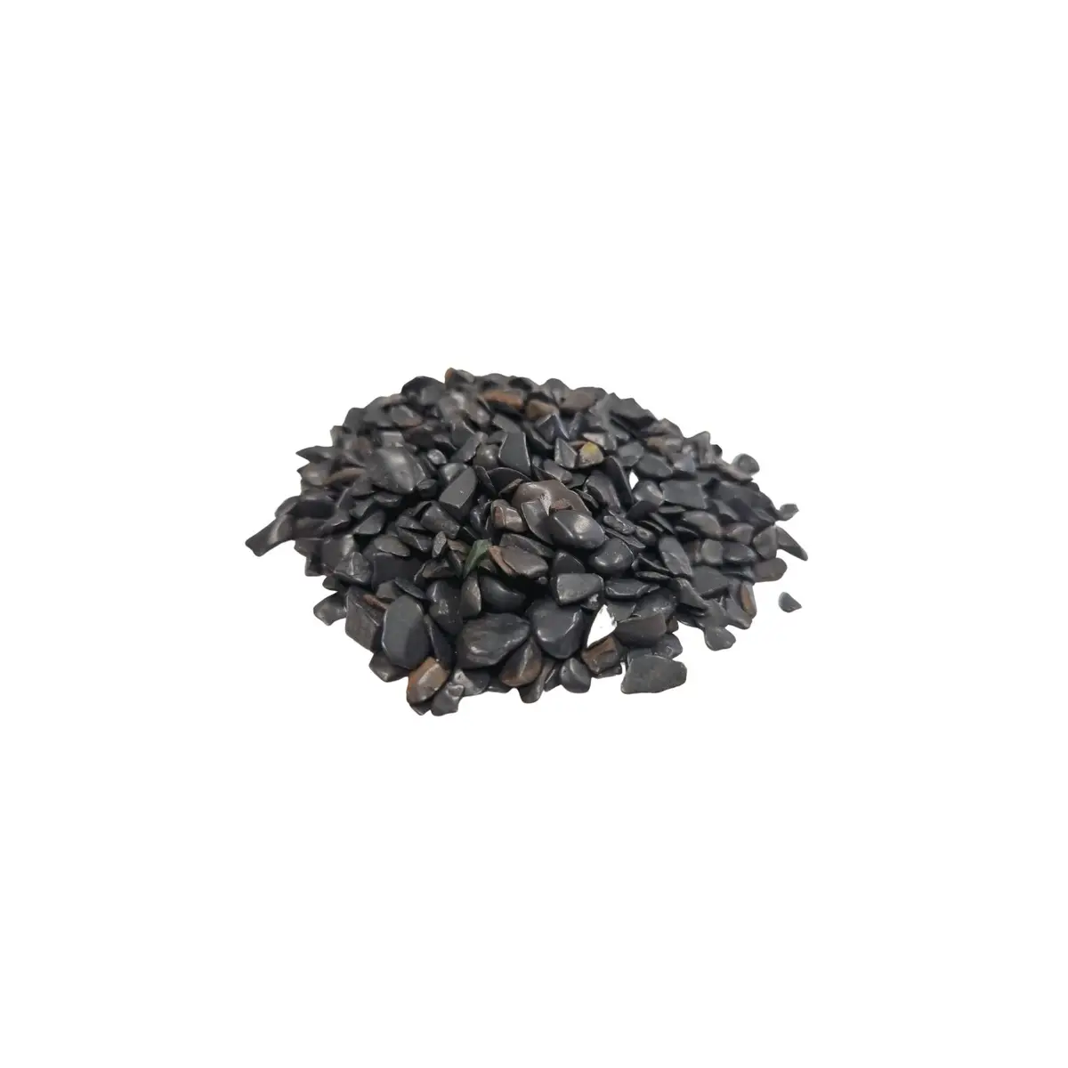 Svart turmalin ädelstensflis bulk 1 kg - produktbild 2