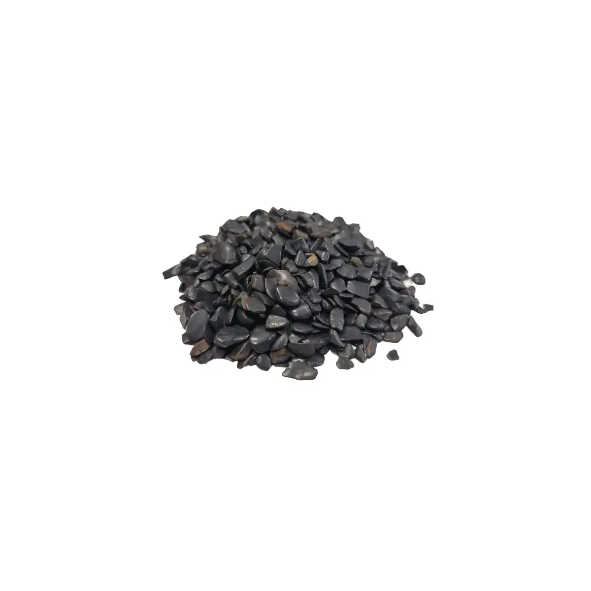 Svart turmalin ädelstensflis bulk 1 kg - produktbild 3