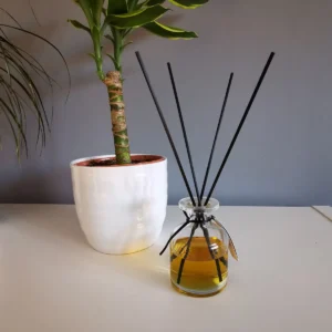 Svarta doftpinnar för doftspridare 25 cm x 3 mm - produktbild 2