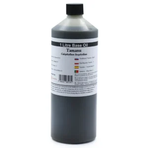 Flaska med tamanuolja 1 liter basolja