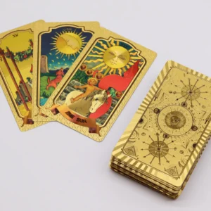 Tarotkort med guldfolie 78 kort - produktbild 2