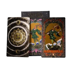 Tarotkort med guldfolie och guidebok - produktbild 5