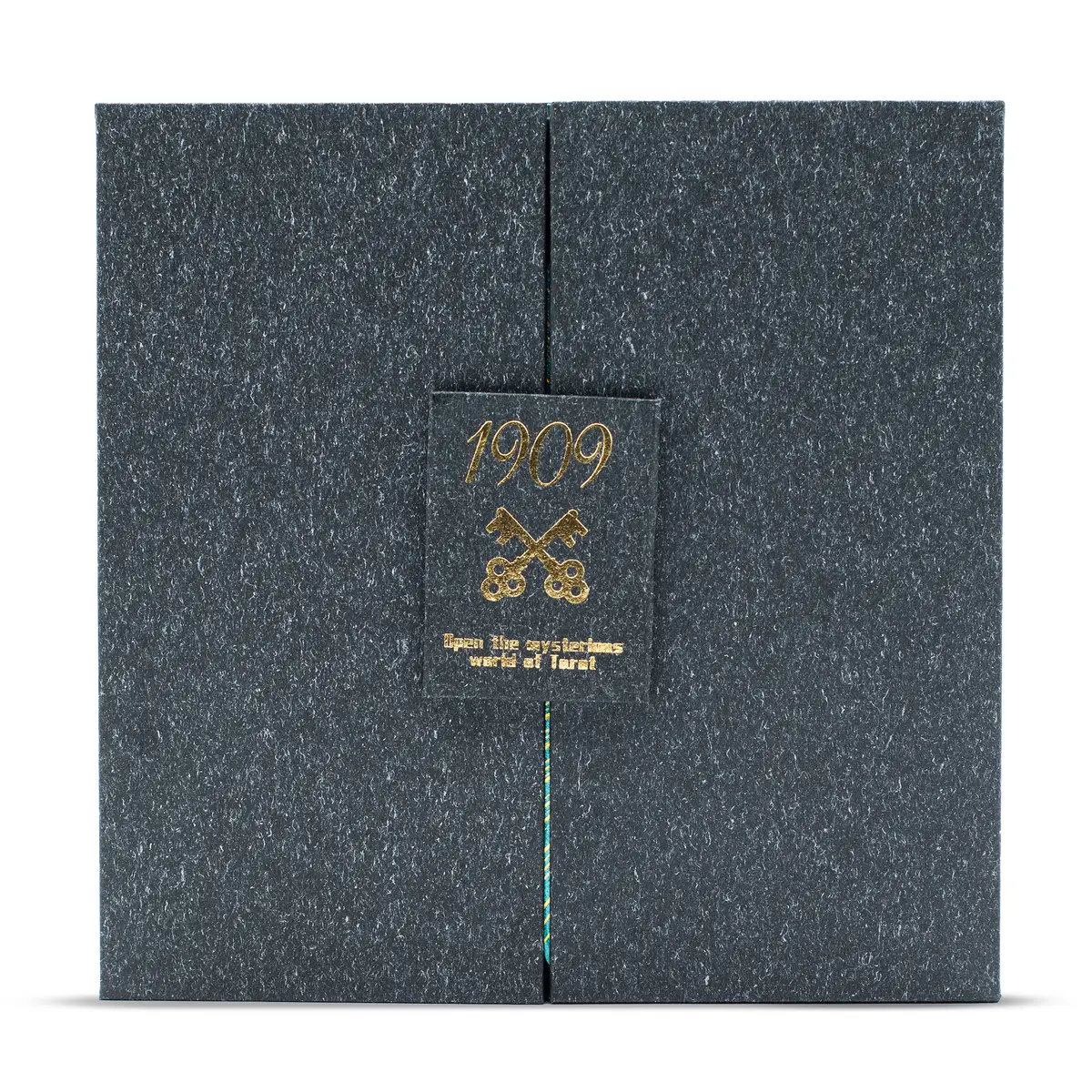 Tarotkortset med guld- och turkosfolie i lyxig presentförpackning - produktbild 3
