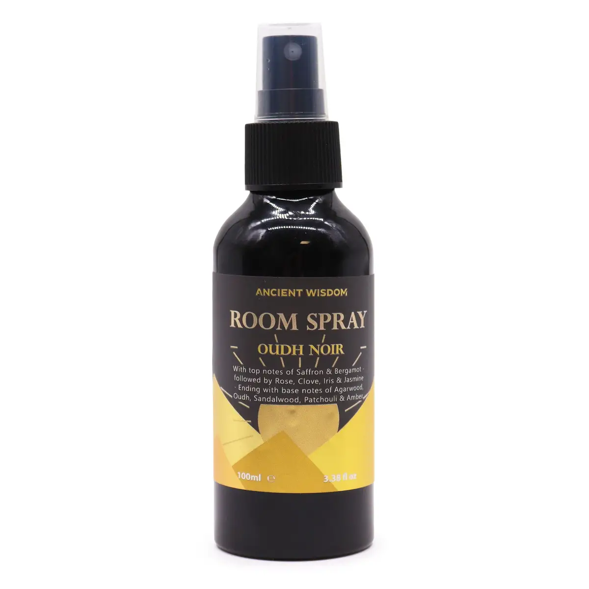 Svart flaska med doftspray The Experience Oudh Oudh Noir 100 ml