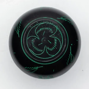 Tibetansk klangskål med svammmotiv i aluminium, 15 cm - produktbild 4