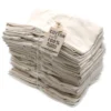 Tom naturlig vetekudde 40×14 cm med handtag