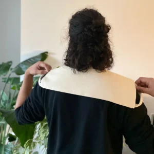 Tom naturlig vetekudde 40x14 cm med handtag - produktbild 3
