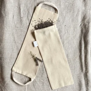 Tom naturlig vetekudde 40x14 cm med handtag - produktbild 5