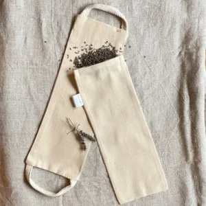 Tom naturlig vetekudde 40x14 cm med handtag - produktbild 6