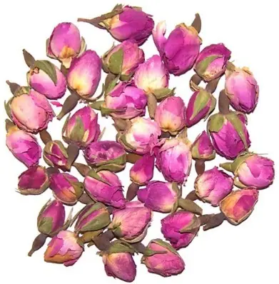 Torkade rosa rosenknoppar 0,5 kg - produktbild 6