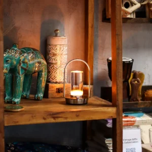 Touchbordslampa Crystal Lantern med USB-C och uppladdningsbar LED - produktbild 3