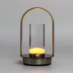 Touchbordslampa Crystal Lantern med USB-C och uppladdningsbar LED - produktbild 4