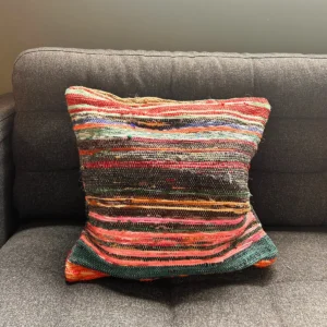 Trasmatteöverdrag till kudde 40x40 cm flerfärgat - produktbild 3
