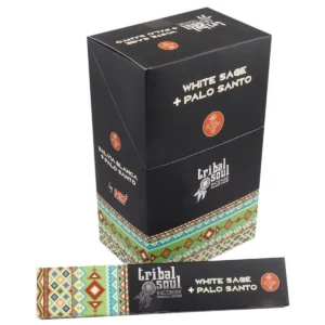 Tribal Soul rökelsestickor med vit salvia och palo santo - produktbild 2