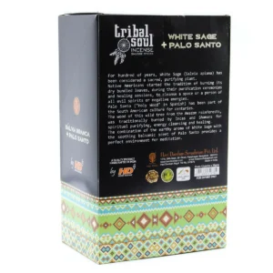 Tribal Soul rökelsestickor med vit salvia och palo santo - produktbild 6