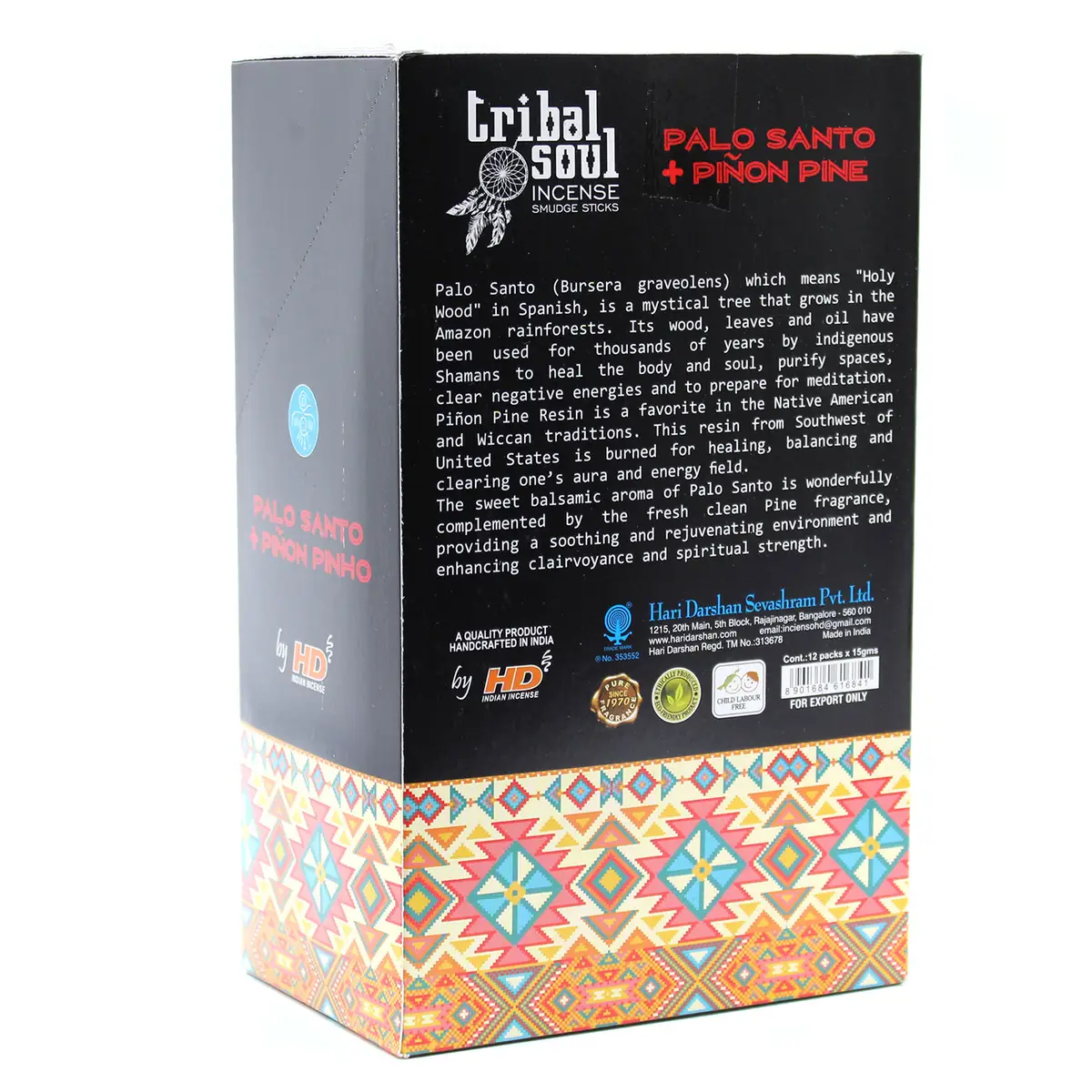 Tribal Soul Rökelsestickor Palo Santo och Pinon Pine - produktbild 6