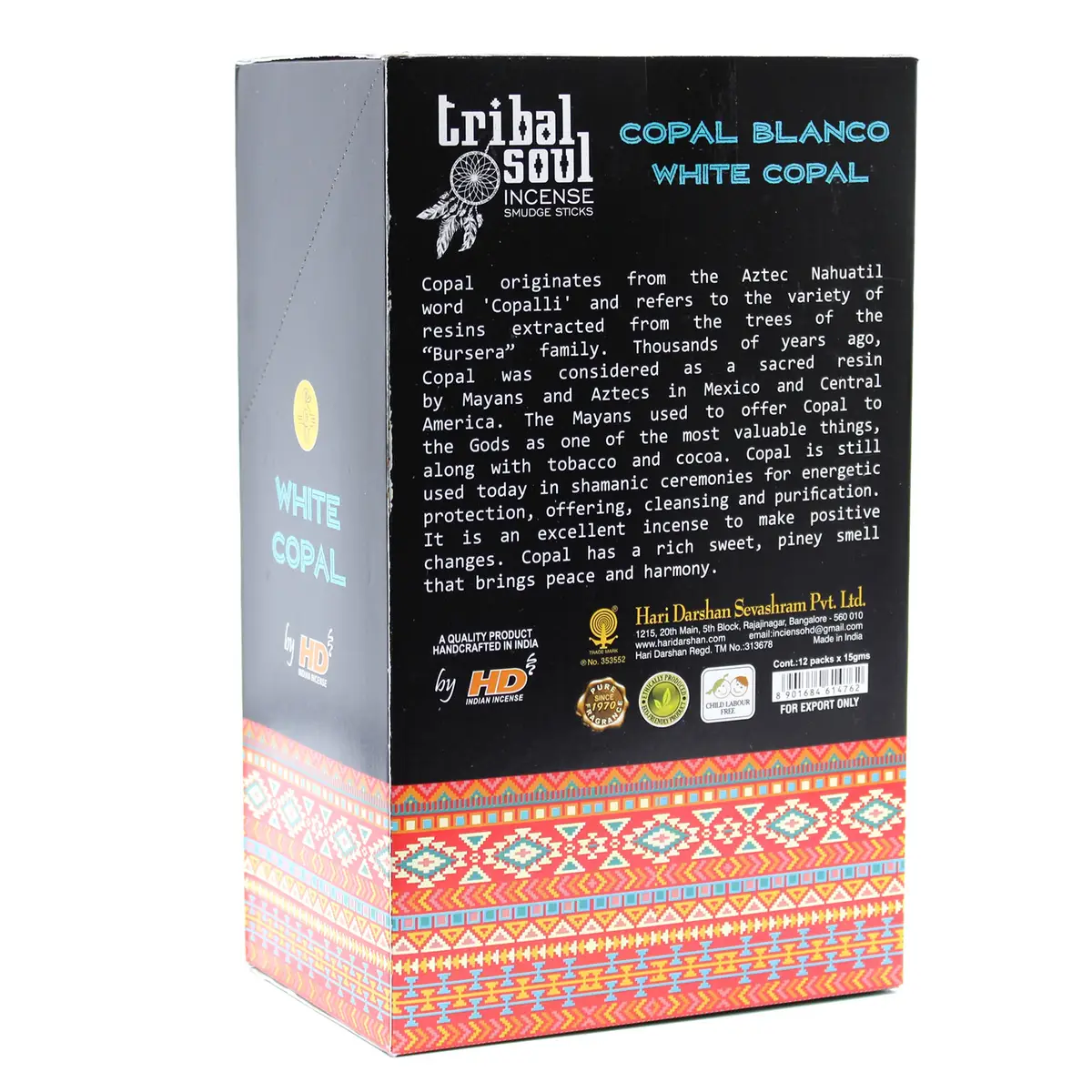 Tribal Soul Rökelsestickor White Copal - produktbild 7