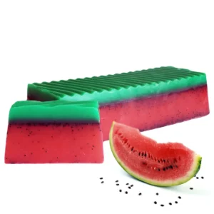 Tropisk tvålkaka med vattenmelonsdoft och vallmofrön - produktbild 4