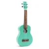 Ukulele med fyra strängar i turkos finish från Artisan Made