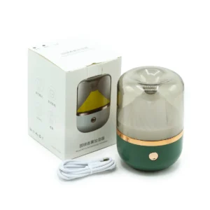 Urban Aroma aromadiffusor med nattlampa USB grön och brons - produktbild 4