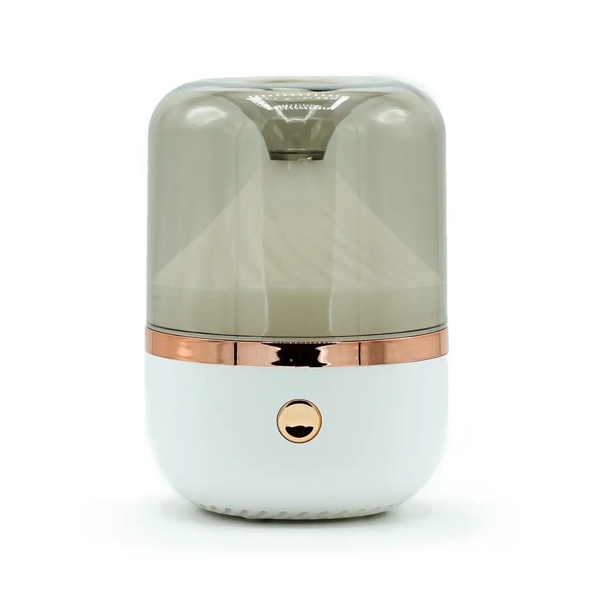 Urban Aroma Diffuser i vitt och brons med färgskiftande ljus
