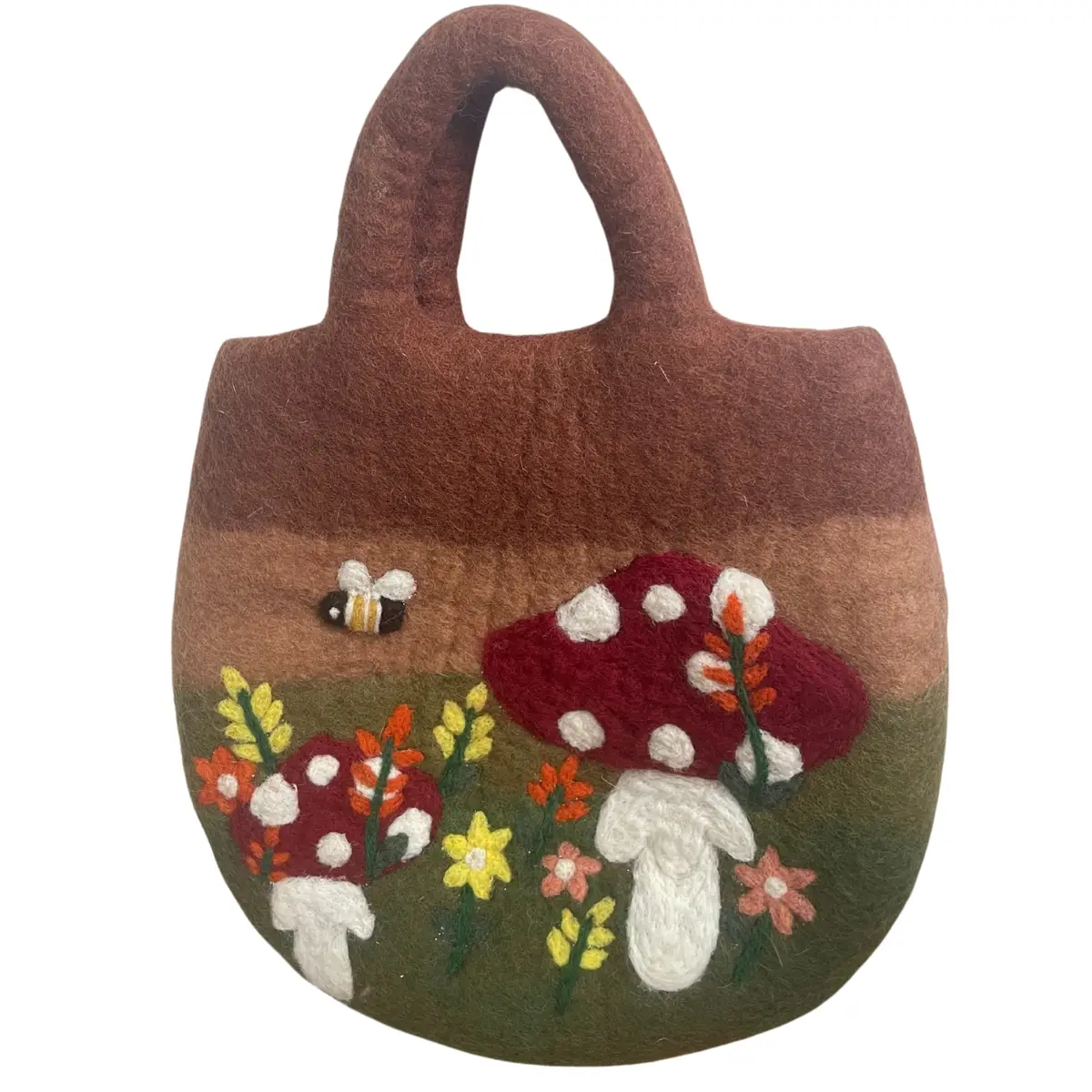 Vattentovad väska med svampmotiv 35x27 cm - produktbild 3
