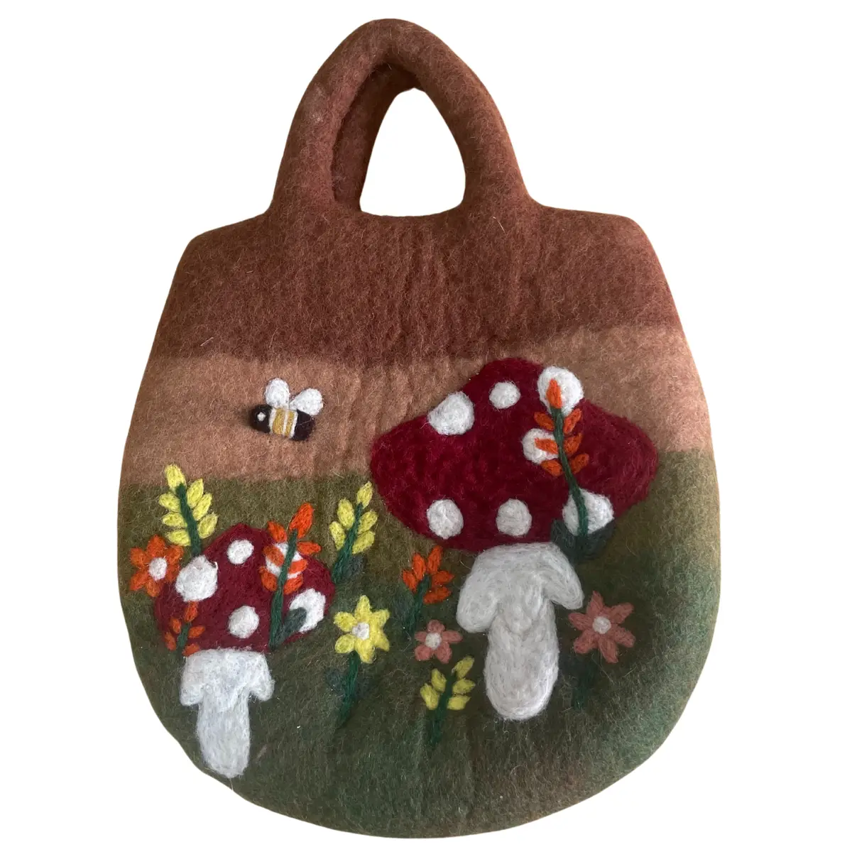 Vattentovad väska med svampmotiv 35x27 cm - produktbild 5