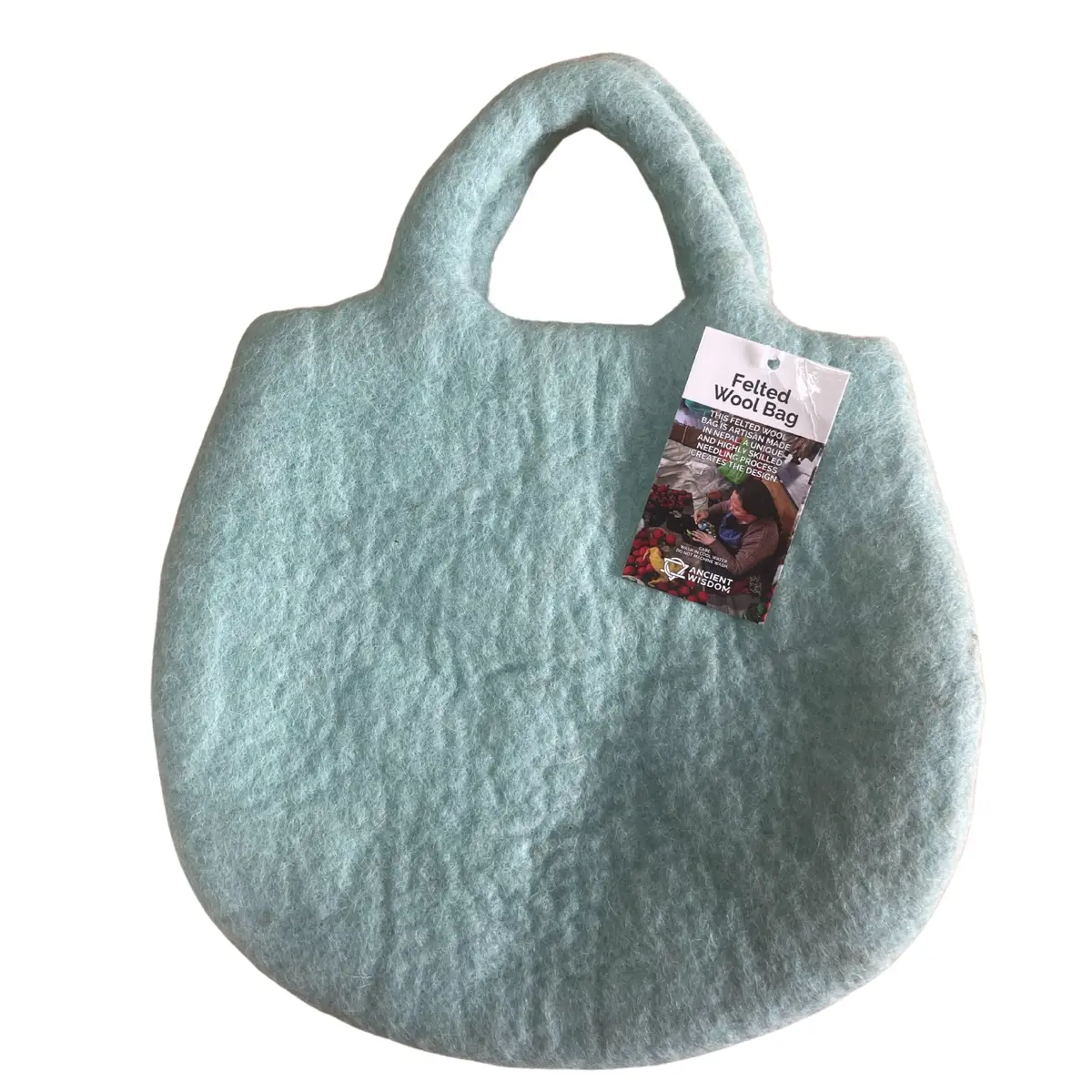 Vattentovad väska med träd och bikupa 35x27 cm - produktbild 5