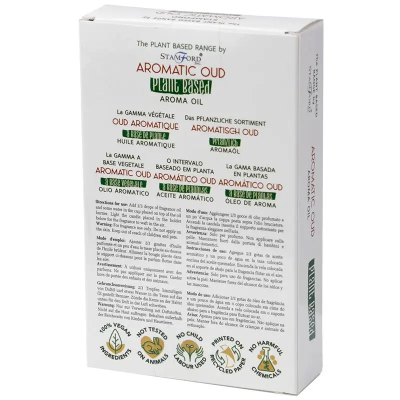 Växtbaserad doftolja Aromatisk Oud 10 ml - produktbild 2