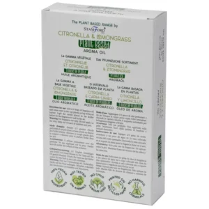 Växtbaserad doftolja med citronella och citrongräs 10 ml - produktbild 2