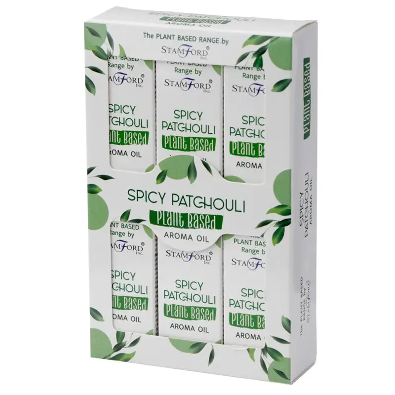 Växtbaserad doftolja med kryddig patchouli 10 ml - produktbild 3