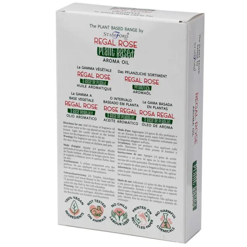 Växtbaserad doftolja Regal Rose 10 ml - produktbild 2