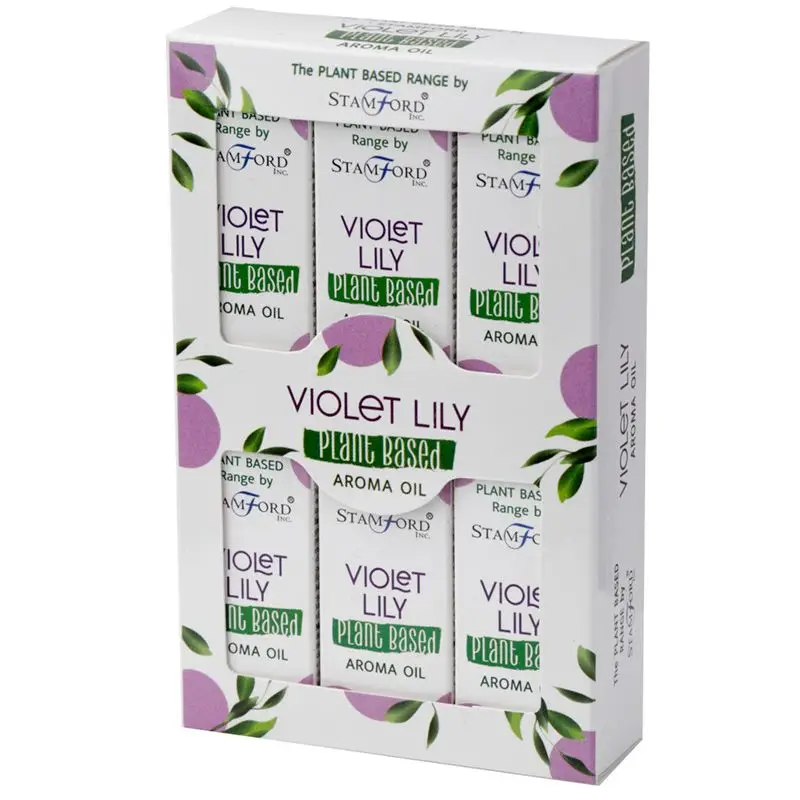 Växtbaserad doftolja Violet Lily 10 ml - produktbild 3