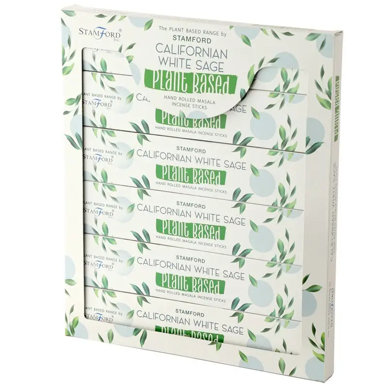 Växtbaserade masala rökelsepinnar Californian White Sage - produktbild 3