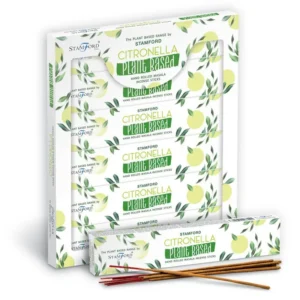 Växtbaserade Masala Rökelsepinnar med Citronella - produktbild 2