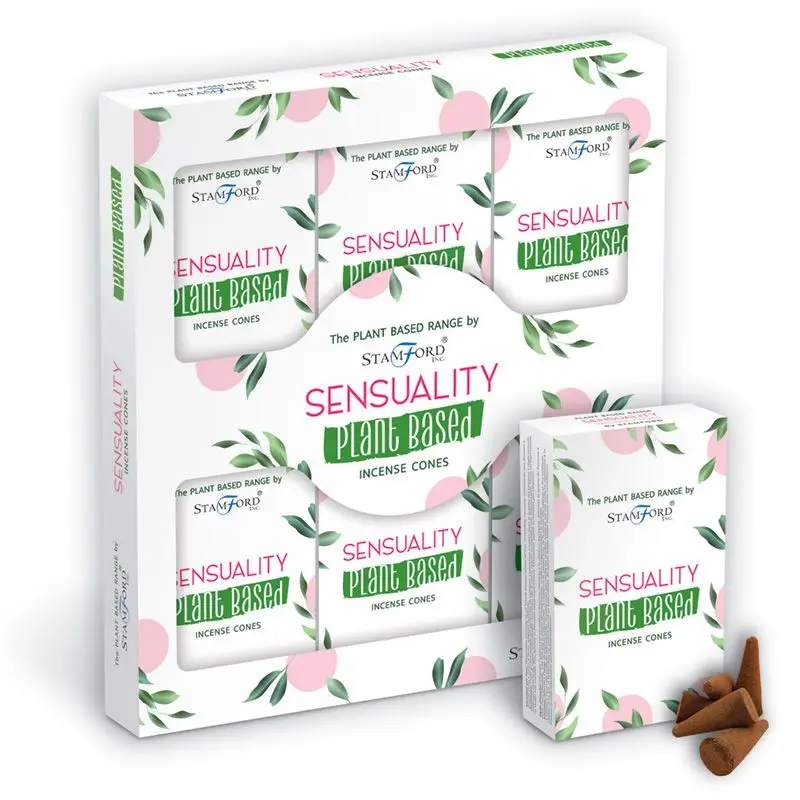 Växtbaserade rökelsekoner Sensuality från Stamford - produktbild 2